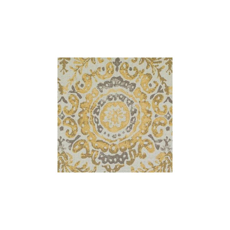 SU16132-66 | Yellow - Duralee Fabric