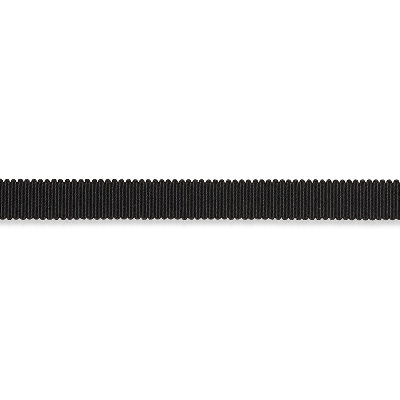 74651 | Pierre Silk Gimp Narrow, Black - Schumacher Fabric