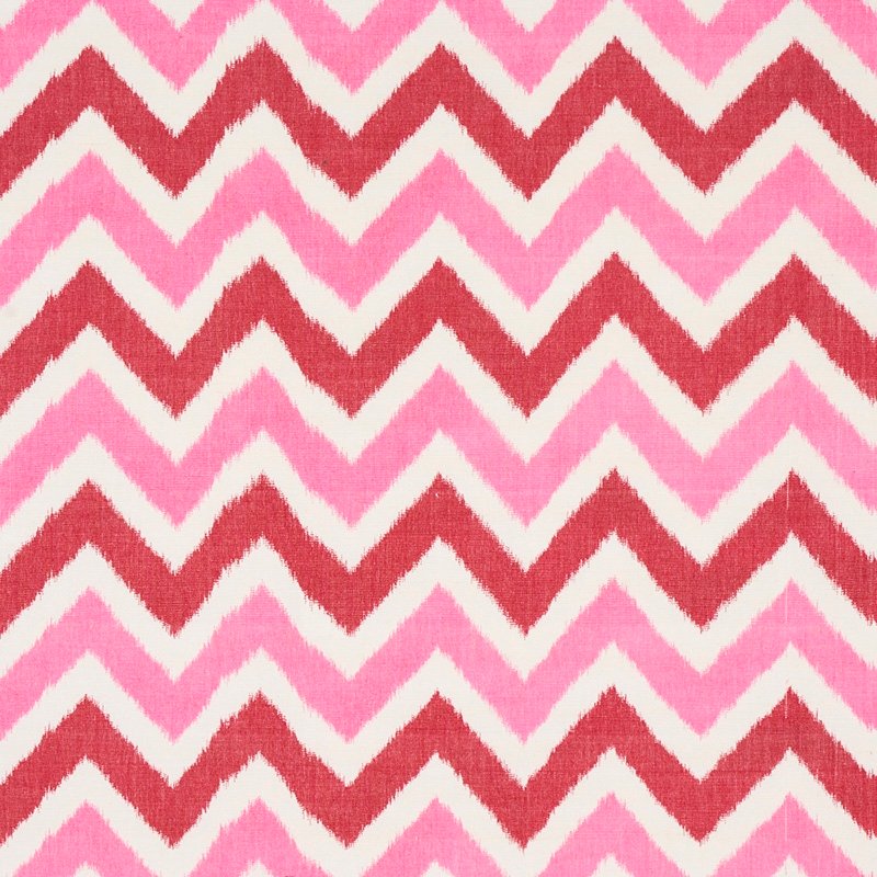 Purchase sample of 79461 Vedado Ikat, Pink by Schumacher Fabric