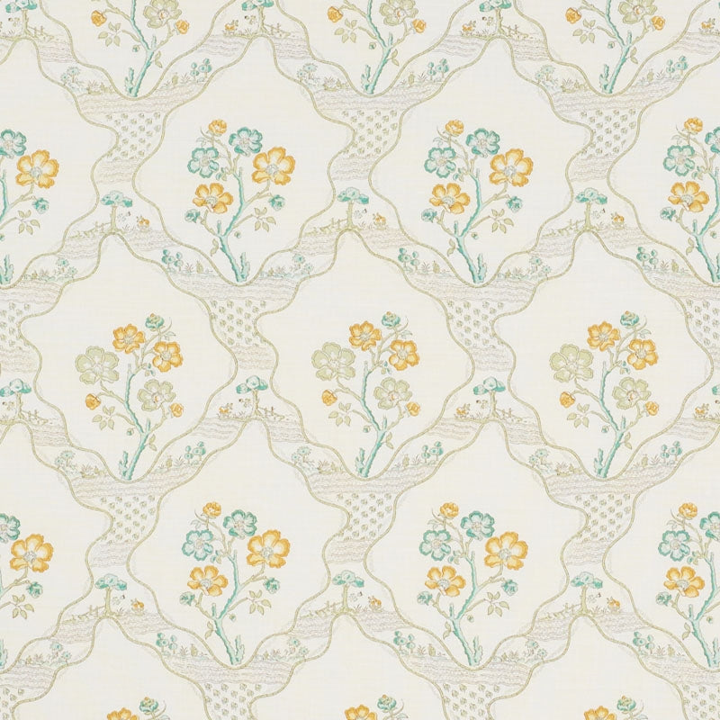 Purchase sample of 176852 Marella, Leaf by Schumacher Fabric