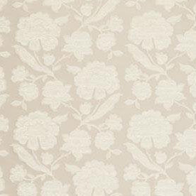 Looking F0598-4 Downham Natural by Clarke and Clarke Fabric