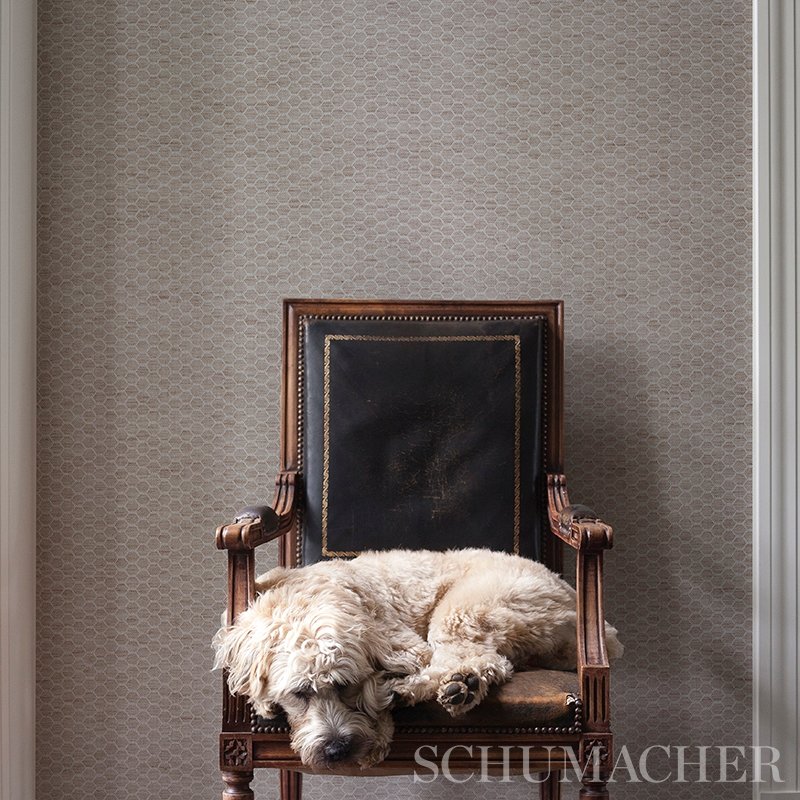 Shop 5011290 Abaco Linen Paperweave Natural Schumacher Wallcovering Wallpaper