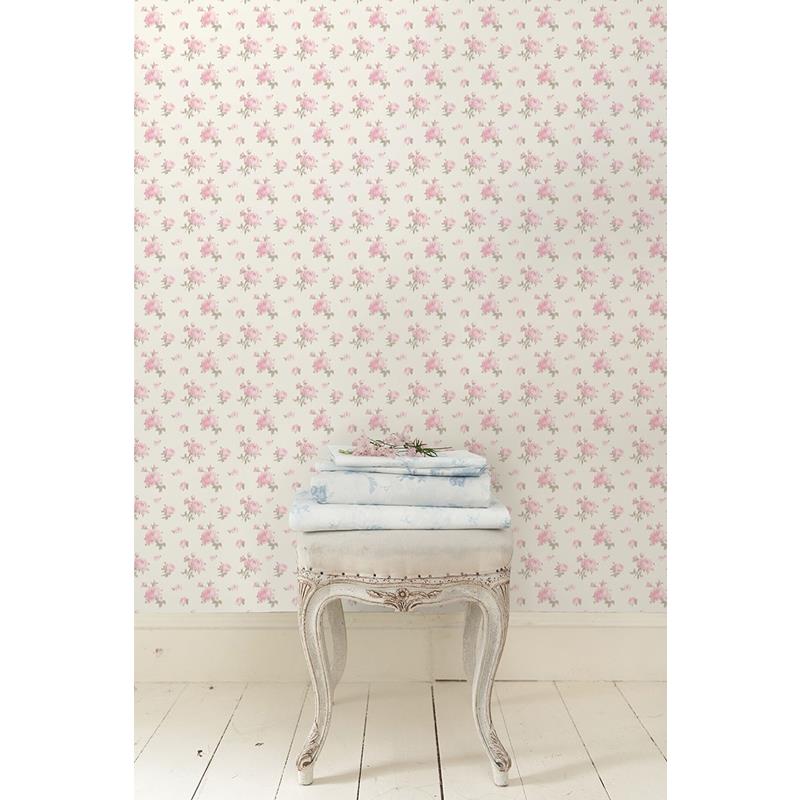 Find AST4108 LoveShackFancy Ikat Rose Tinted Petals Small Print Tinted Petals A-Street Prints Wallpaper