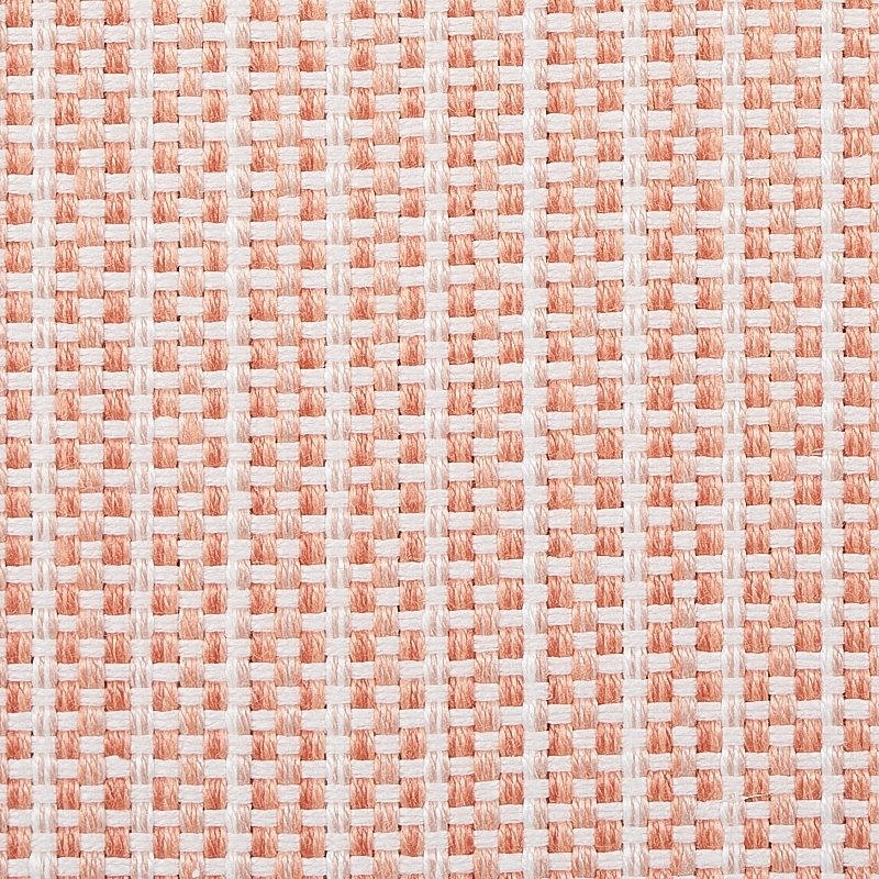 Purchase sample of 73884 Rustic Basketweave, Coral by Schumacher Fabric