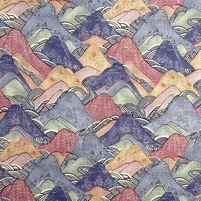 View GWF-2814.710.0 Edo Linen Purple by Groundworks Fabric