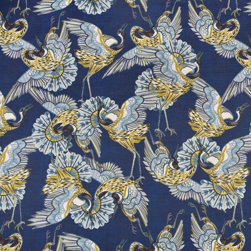 Shop S2362 Indigo Blue Animal Greenhouse Fabric