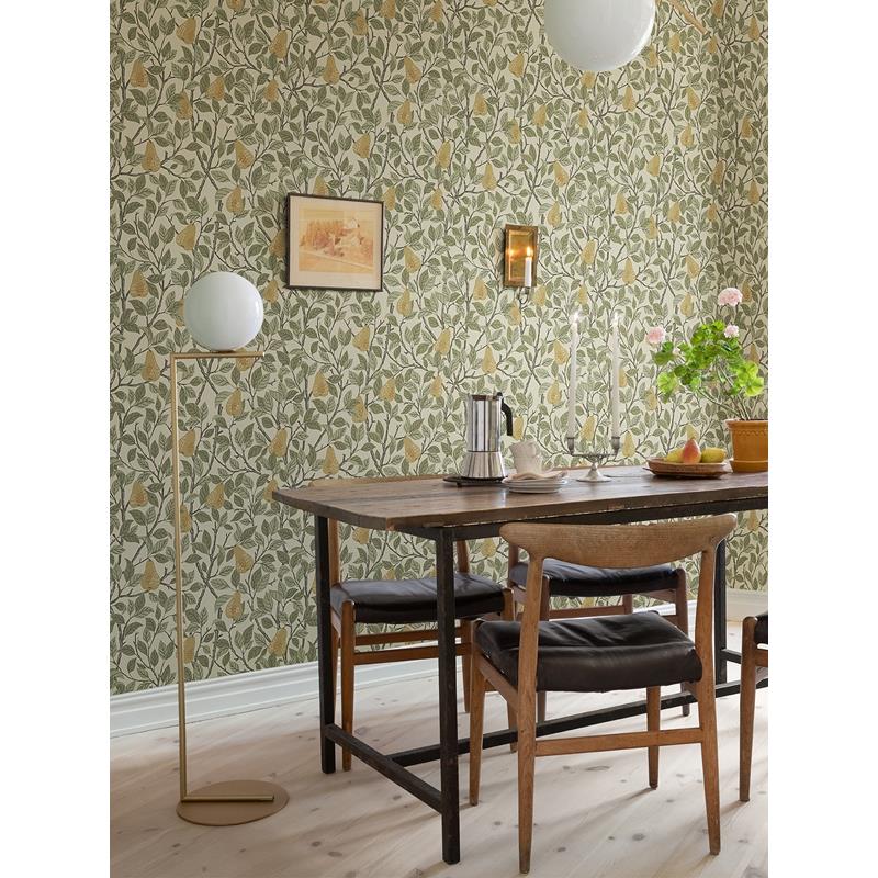 Find 2999-13102 Annelie Pirum Yellow Pear Yellow A-Street Prints Wallpaper