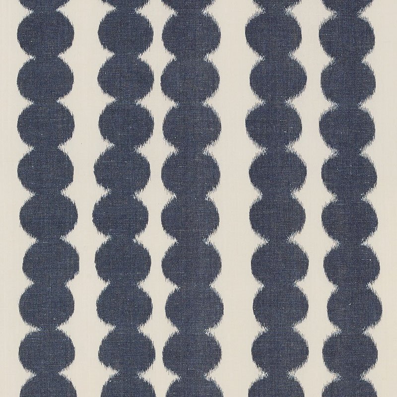 Purchase sample of 176251 Full Circle, Navy by Schumacher Fabric