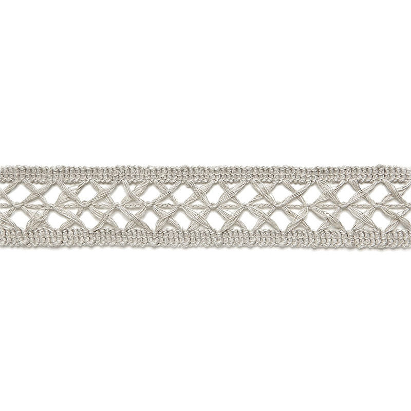 65491 | Nicole Linen Braid, Greige - Schumacher Fabric