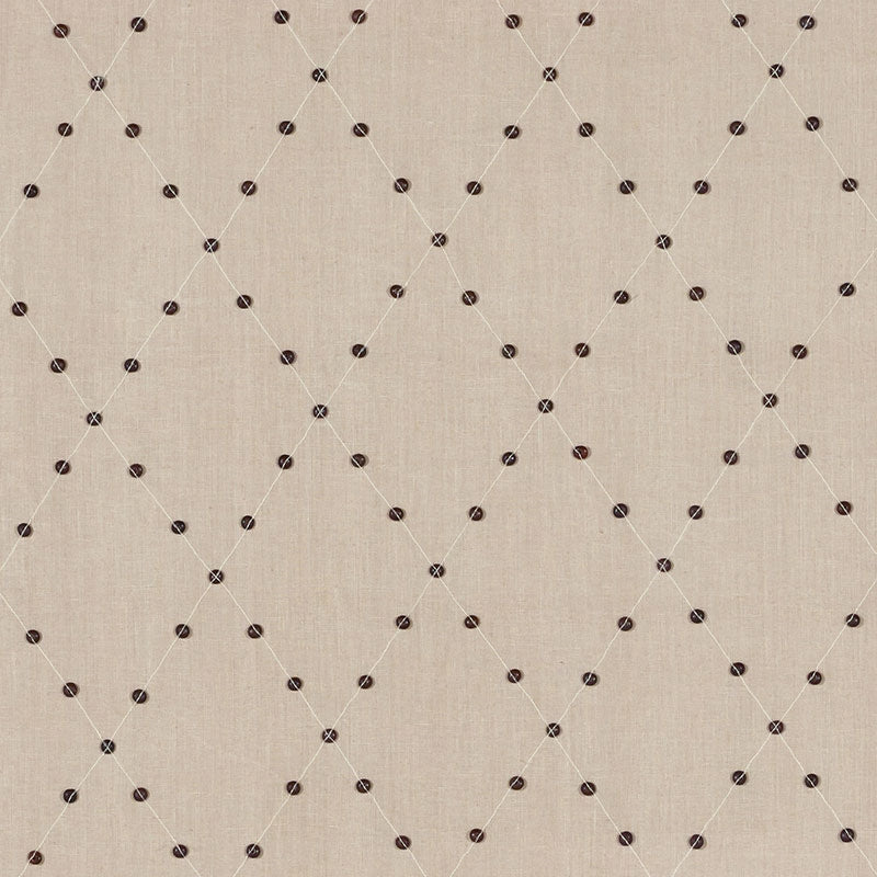 Purchase sample of 69081 Samoa Diamond, Sea Oyster by Schumacher Fabric