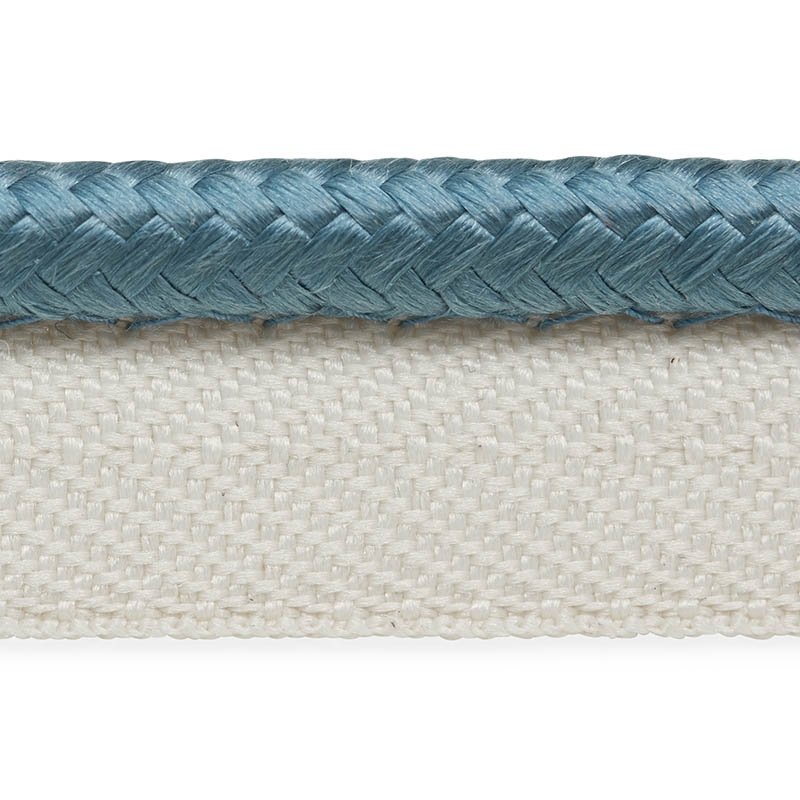 74652 Pierre Silk Gimp Narrow,Cadet by Schumacher Fabric,74652 Pierre Silk Gimp Narrow