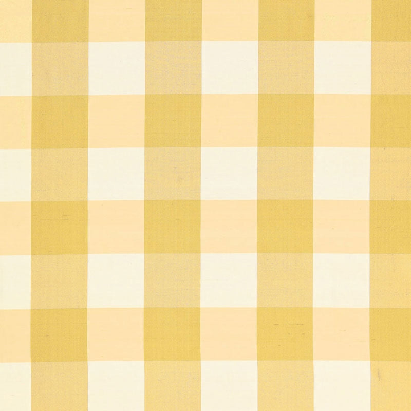Purchase sample of 3455000 Montgomery Silk Plaid, Sunrise by Schumacher Fabric