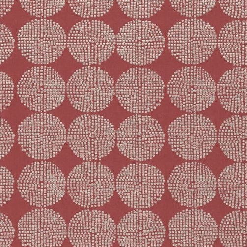 Buy F0956-06 Kiko Red by Clarke And Clarke Fabric