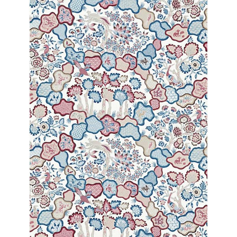 JP 00014659 Malay Ziba Peacock Rose by Old World Weavers Fabric