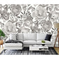 Looking for ASTM3906 Katie Hunt Blooming Floral Dove Grey Wall Mural A-Street Prints Wallpaper