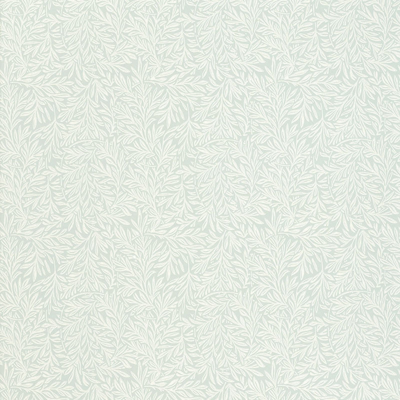 Order 5004132 Willow Leaf Aqua Schumacher Wallpaper