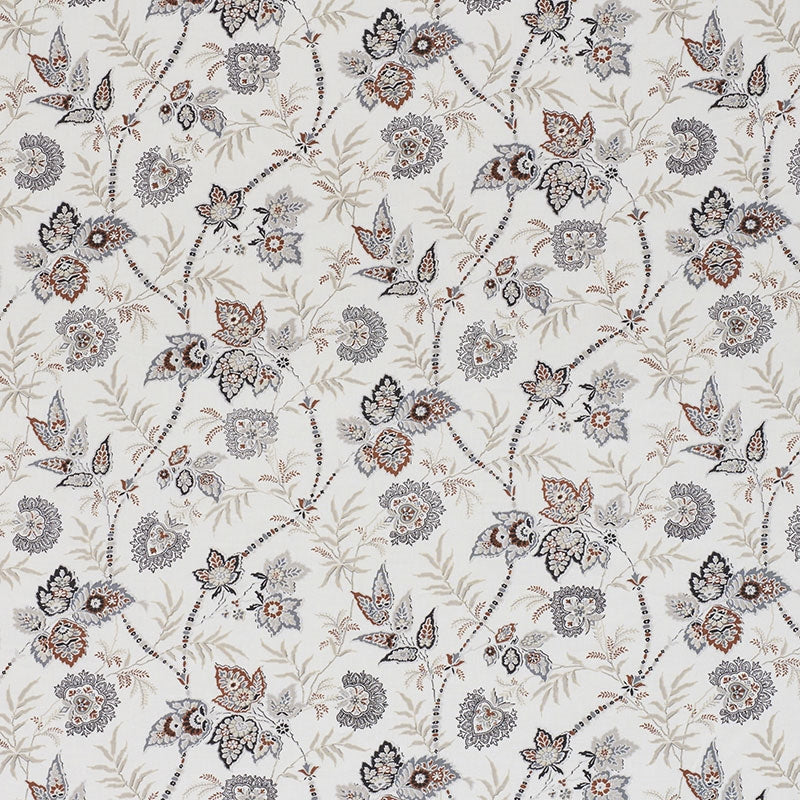 Purchase sample of 177682 Emperor'S Vine, Neutral by Schumacher Fabric