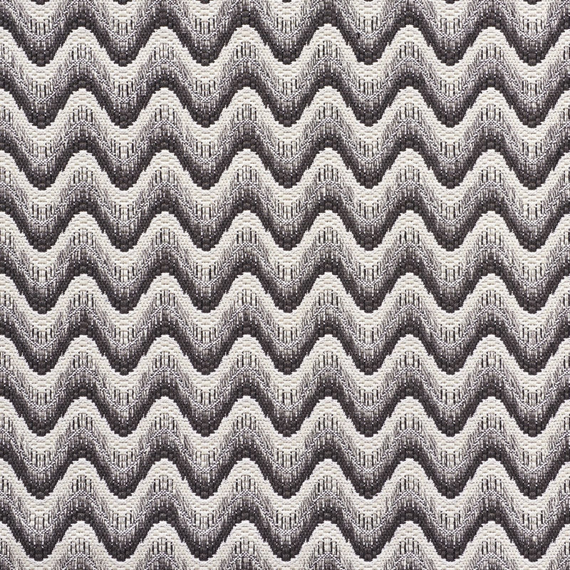Purchase sample of 73441 Bargello Wave, Graphite by Schumacher Fabric