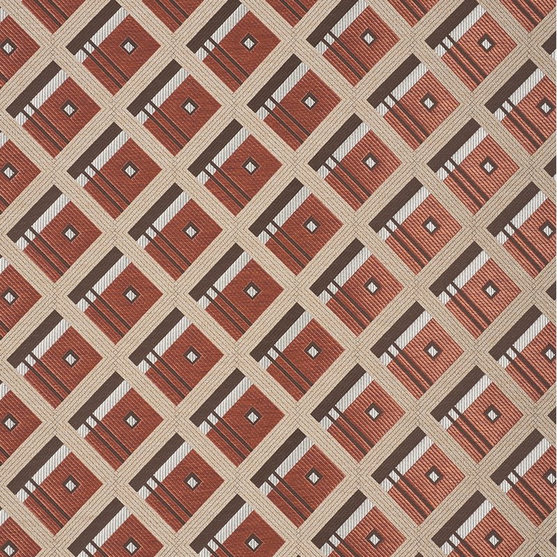 Purchase sample of 76010 Legrad Argyle, Cognac by Schumacher Fabric