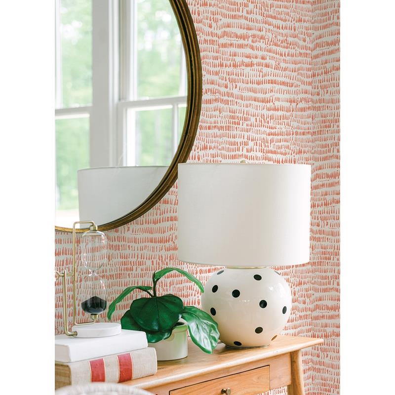 Looking for 4081-26359 Happy Runes Orange Brushstrokes Orange A-Street Prints Wallpaper