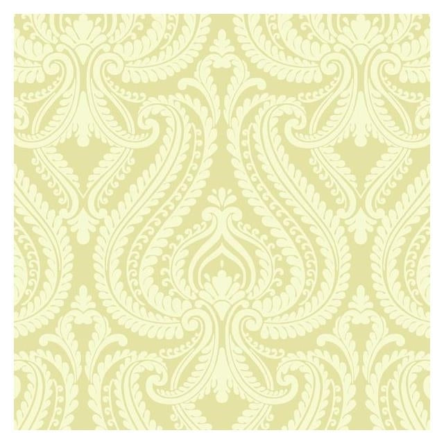 Purchase sample of 2535-20623 Simple Space 2, Imperial Green Modern Damask by Beacon House Wallpaper