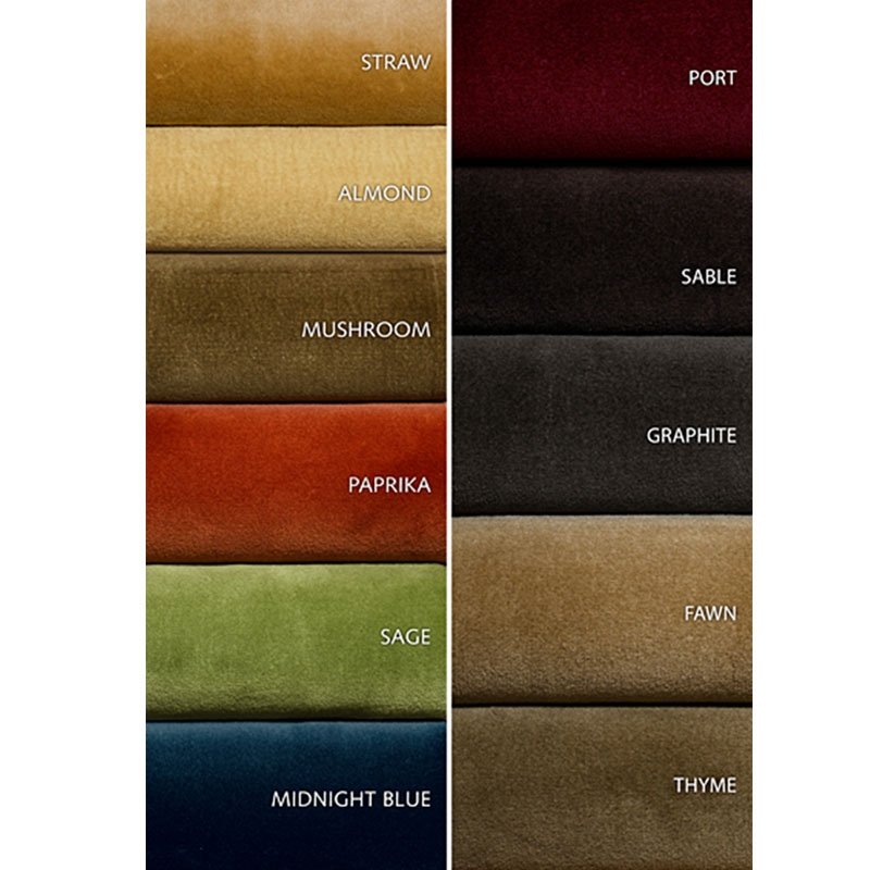Purchase sample of 43426 Cotton Club Velvet, Midnight Blue by Schumacher Fabric