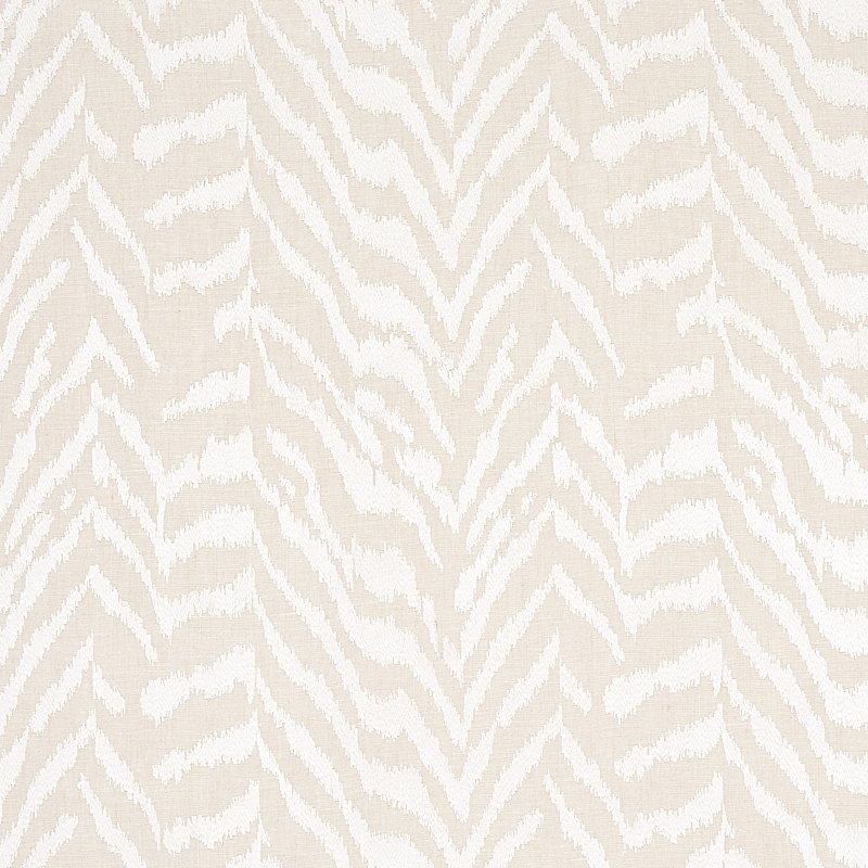Purchase sample of 80670 Quincy Embroidery On Linen, White by Schumacher Fabric