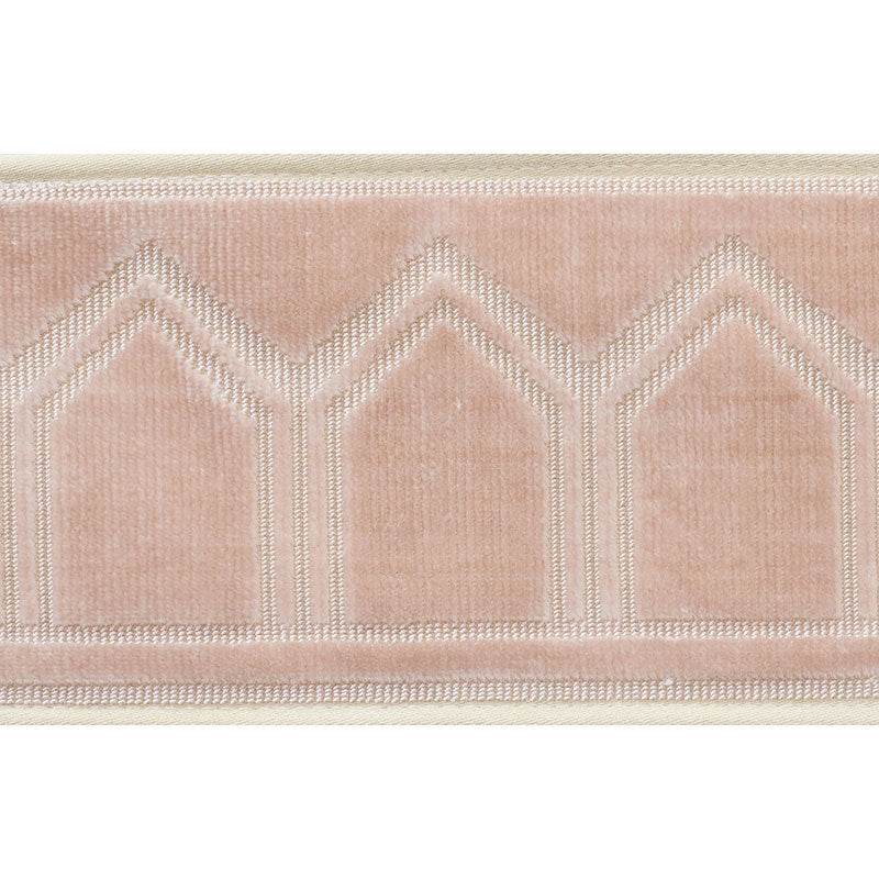 75733 | Vizier Tape, Blush - Schumacher Fabric