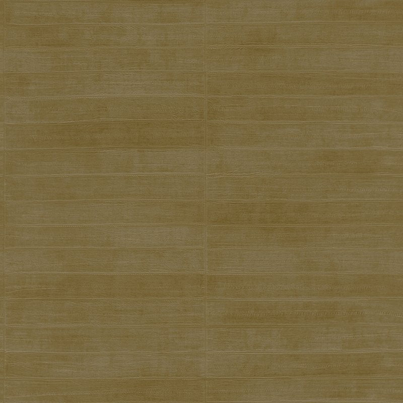 Looking 4041-418491 Passport Dermot Brass Horizontal Stripe Wallpaper Brass by Advantage
