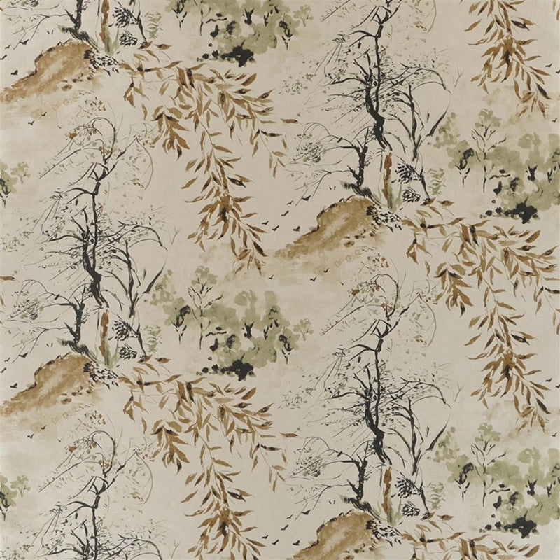 Sample PDG651-07 Winter Palace, Bronze by Designer Guild Wallpaper