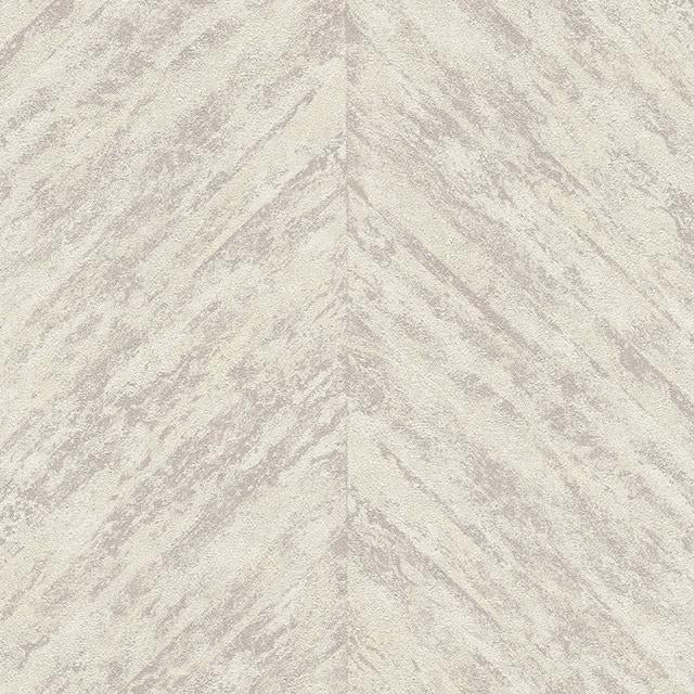 Looking 4035-617511 Windsong Madoka Silver Chevron Wallpaper Neutral by Advantage