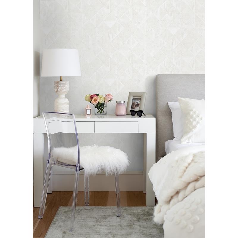 Purchase 2976-86553 Grey Resource Demir Dove Distressed Geometric Dove A-Street Prints Wallpaper