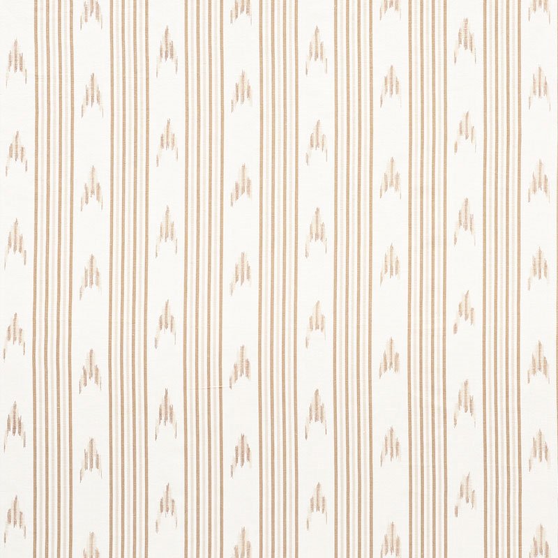 Purchase sample of 74222 Santa Barbara Ikat, Neutral by Schumacher Fabric