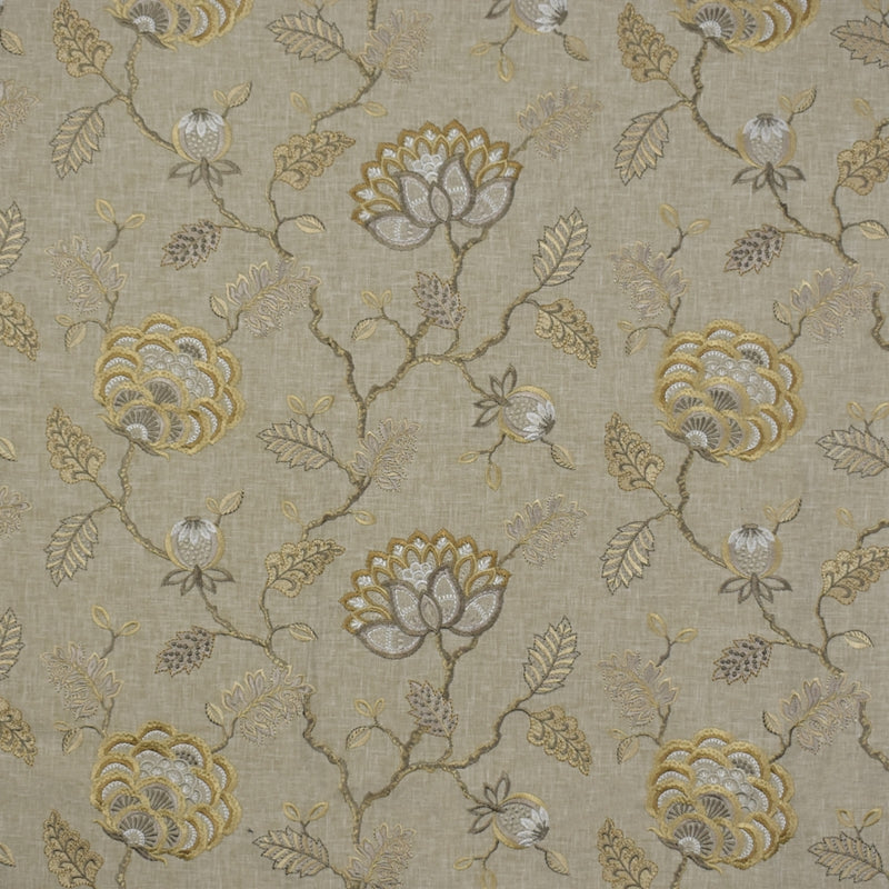 Shop S1555 Wheat Brown Floral Greenhouse Fabric