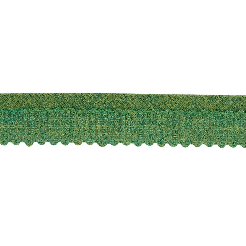 72424 | Eubie Lip Cord, Green - Schumacher Fabric