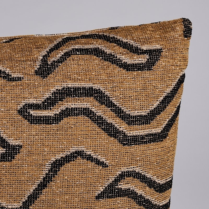 So7121017 Lines Pillow Black By Schumacher Furniture and Accessories 1,So7121017 Lines Pillow Black By Schumacher Furniture and Accessories 2