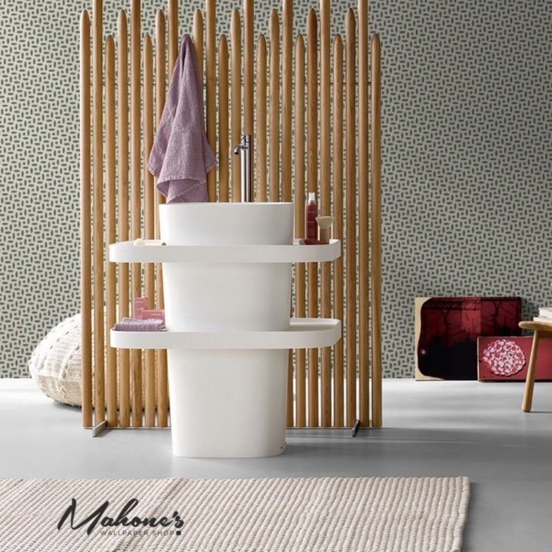 Save on 5008025 Berrydown Peacock Blue Schumacher Wallpaper