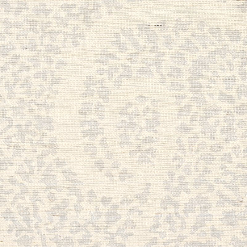 Order 5013031 Ambala Paisley Sisal Slate Schumacher Wallcovering Wallpaper