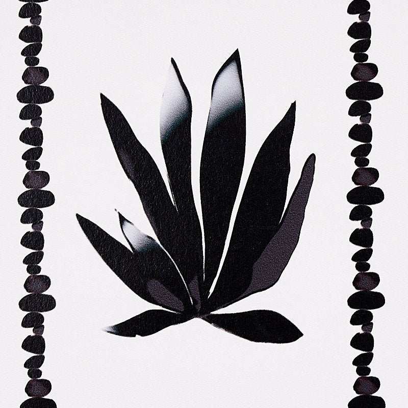 View 5012681 Agave Stripe Parchment Schumacher Wallcovering Wallpaper