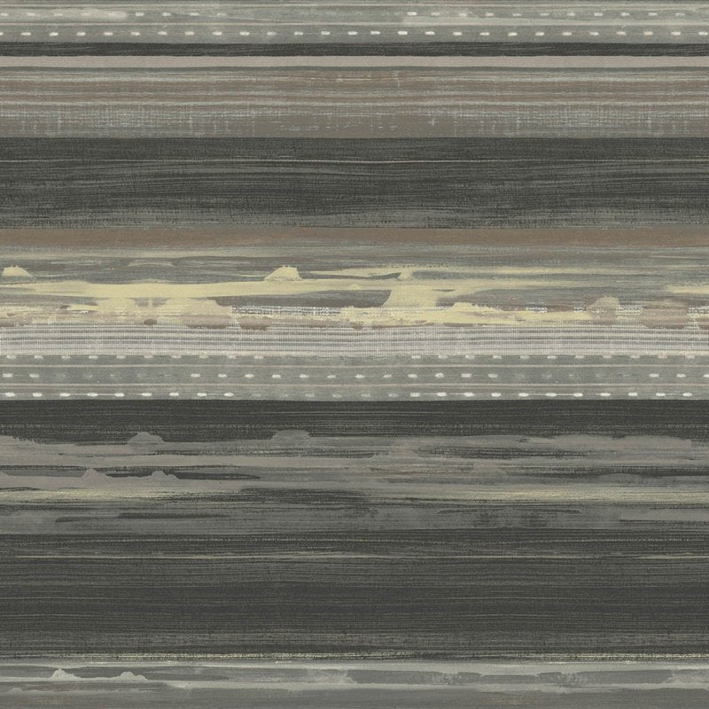 Find RY31320 Boho Rhapsody Horizon Brushed Stripe Grey by Seabrook Wallpaper