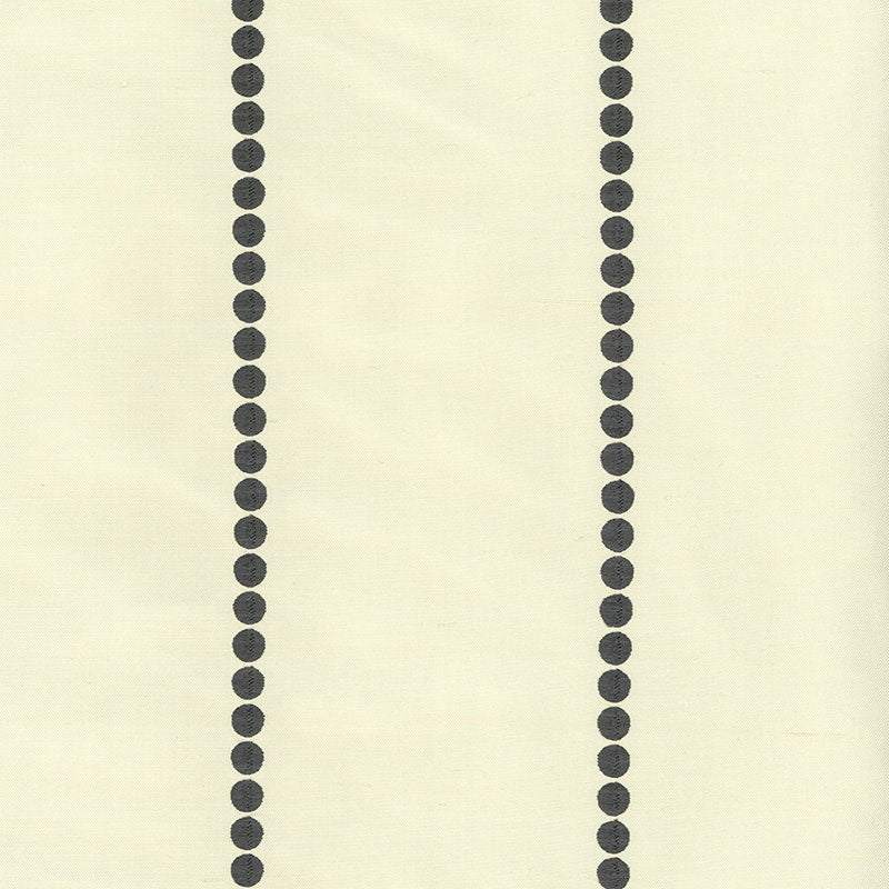 Purchase sample of 62203 Gabrielle Embroidery, Graphite by Schumacher Fabric