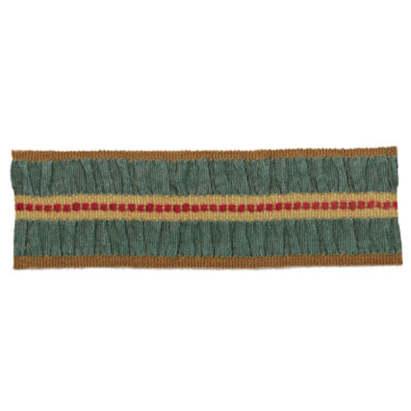 63191 | Camden Braid, Peacock - Schumacher Fabric