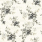 Select PSW1007RL Magnolia Home Vol. II Floral Grey Peel and Stick Wallpaper