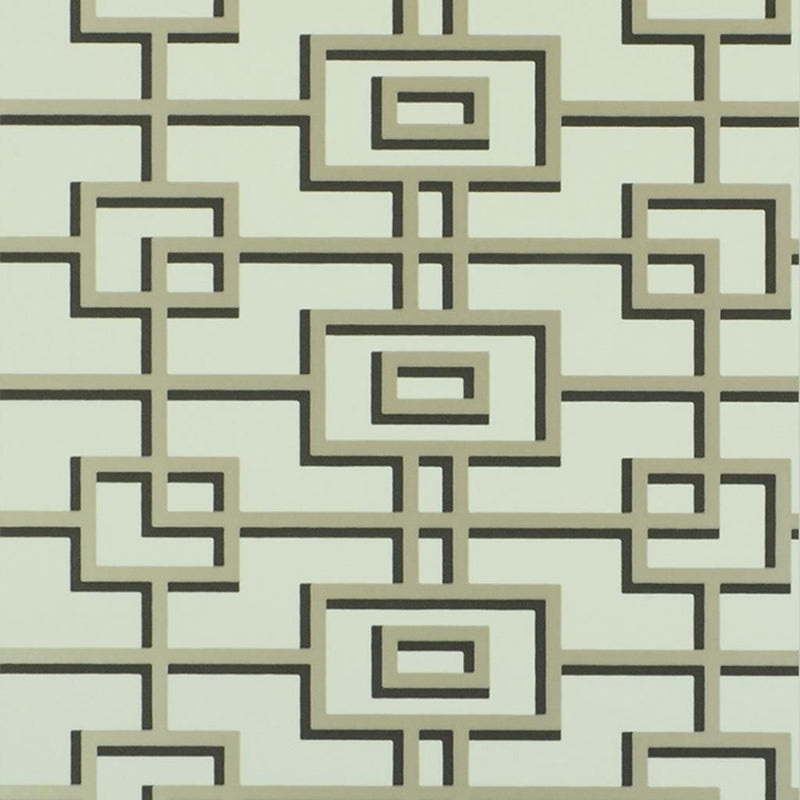 Sample P533-02 Rheinsberg, Black And White by Designer Guild Wallpaper
