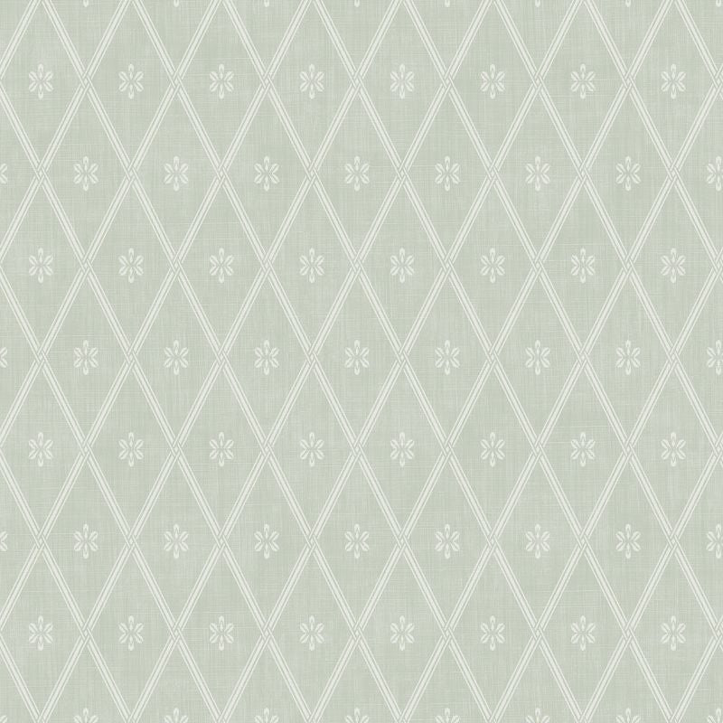 Save FS51003 Spring Garden Diamond Lattice by Wallquest Wallpaper