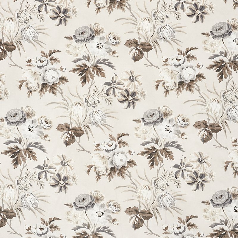 Purchase sample of 176810 Cecil, Grisaille by Schumacher Fabric