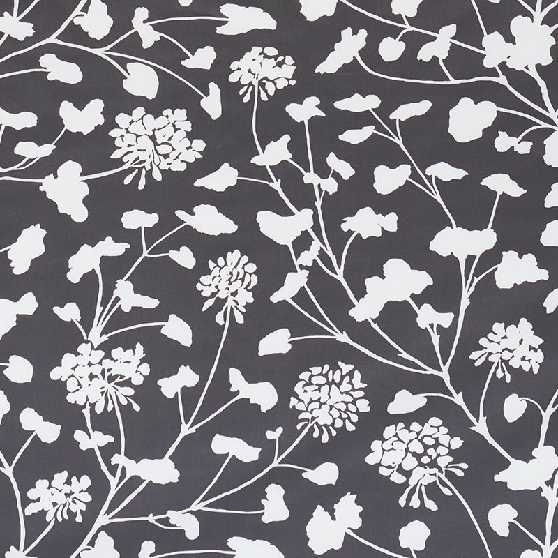 Purchase sample of 178541 Pennick Chintz, Black by Schumacher Fabric