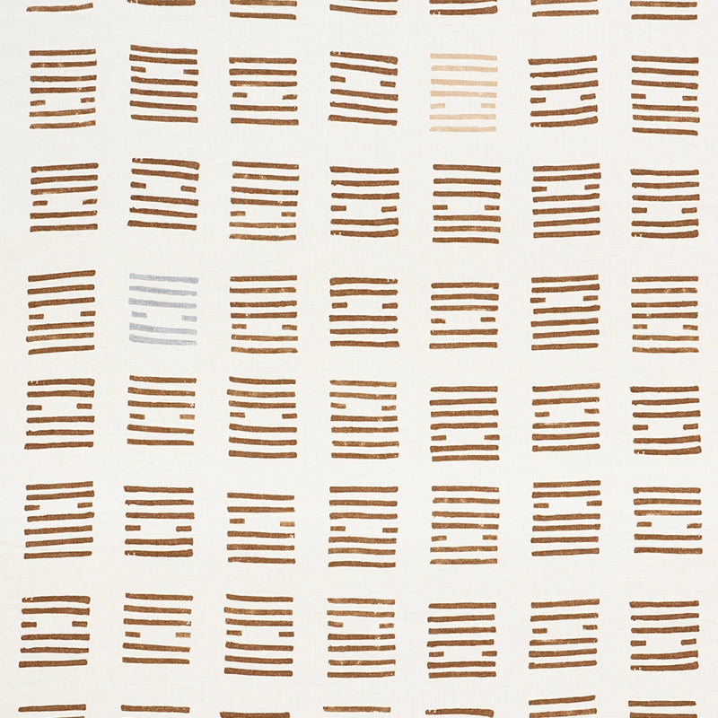 Purchase sample of 177883 Tiasquam, Teak by Schumacher Fabric