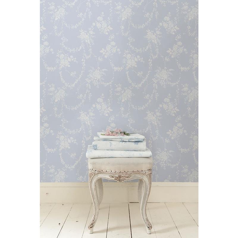 Looking for AST4170 LoveShackFancy Chandelier Gates Blue Gemstone Floral Drape Blue Gemstone A-Street Prints Wallpaper