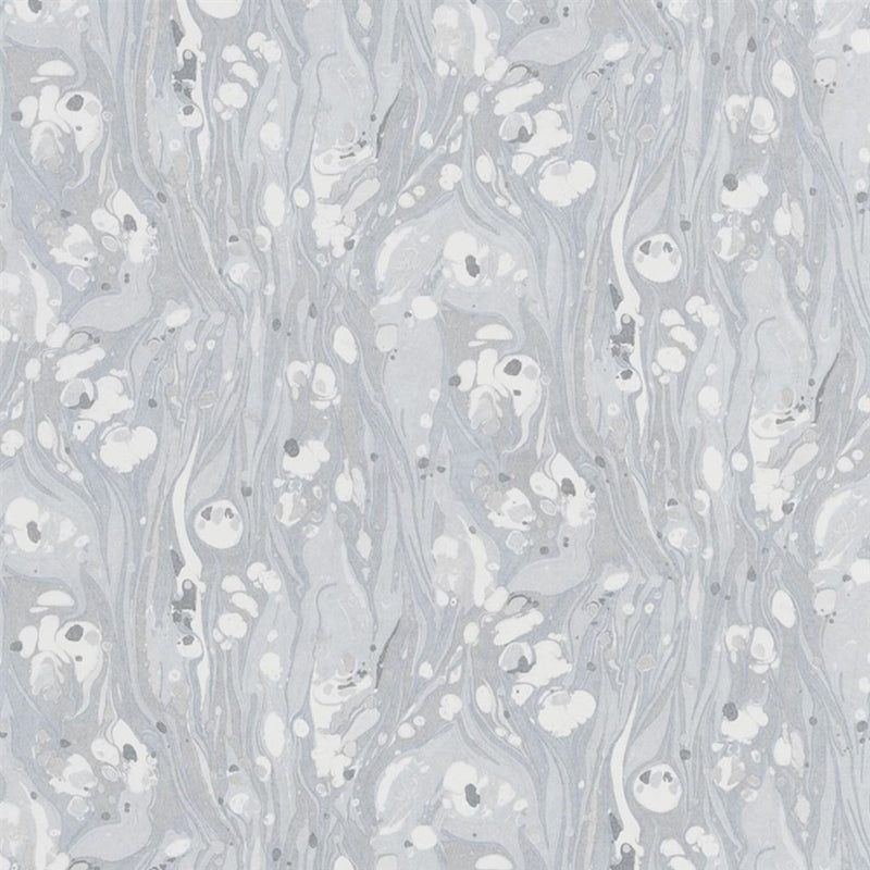 Sample PDG715-05 Delahaye, Zinc by Designer Guild Wallpaper